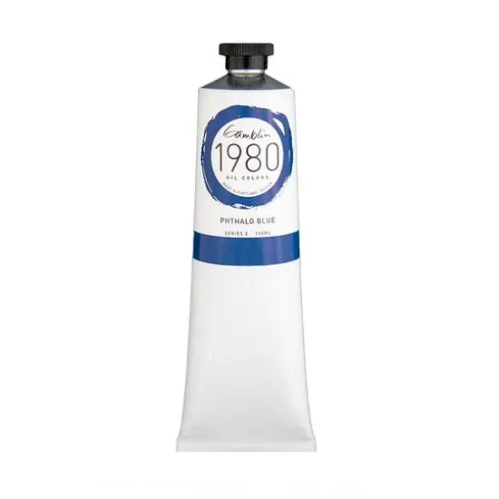 Gamblin 1980 Oil Color, 150ml Phthalo Blue {1}