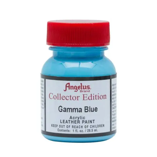 Angelus&reg; Collector Edition Acrylic Leather Paint, 1oz. Gamma Blue {1}