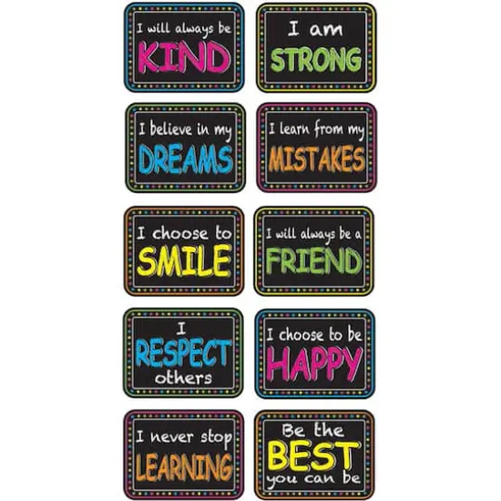 Ashley Productions Non-Magnetic Mini Whiteboard Erasers, Character Building {1}