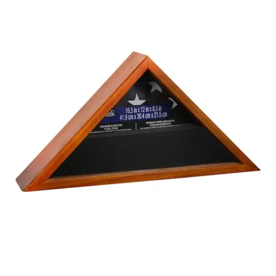 Commemorative Oak Flag Case by Studio D&eacute;cor&reg; {3}