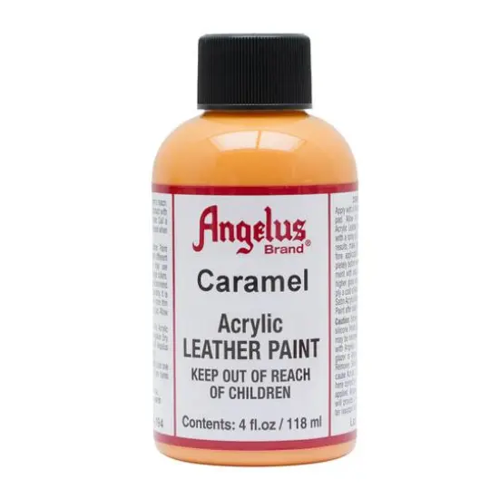 Angelus&reg; Acrylic Leather Paint, 4oz. Caramel {1}