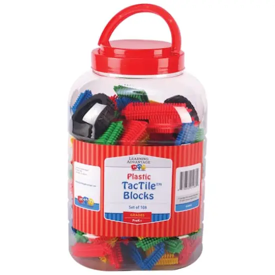 TacTile&trade; Blocks, 108 Pieces {3}