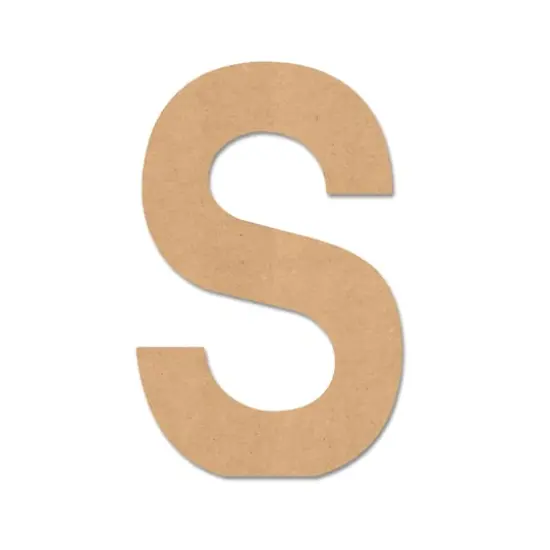 8" MDF Block Letter by Make Market&reg; S {1}