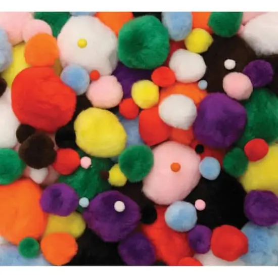 Pacon&reg; Creativity Street&reg; Pom Poms Assortment, 3 Pack Bundle {3}