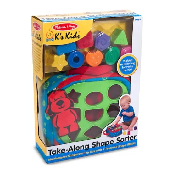 Take-Along Shape Sorter Baby and Toddler Toy {4}
