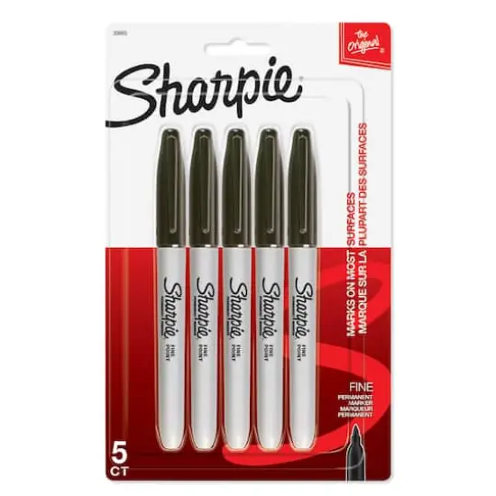 Sharpie&reg; Fine Point Black Permanent Markers {1}