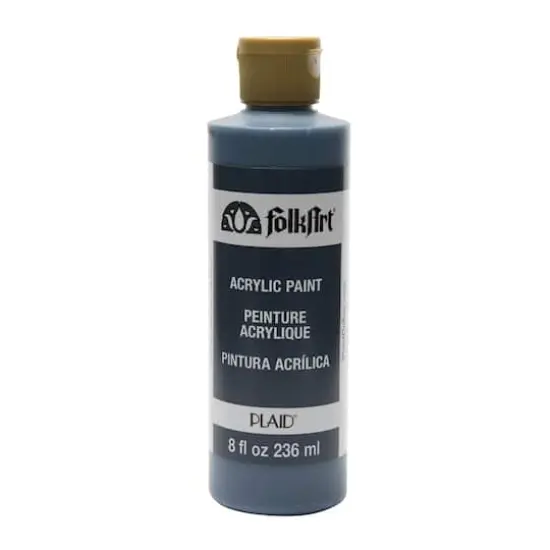 FolkArt&reg; Acrylic Paint, 8oz. Navy Blue {1}