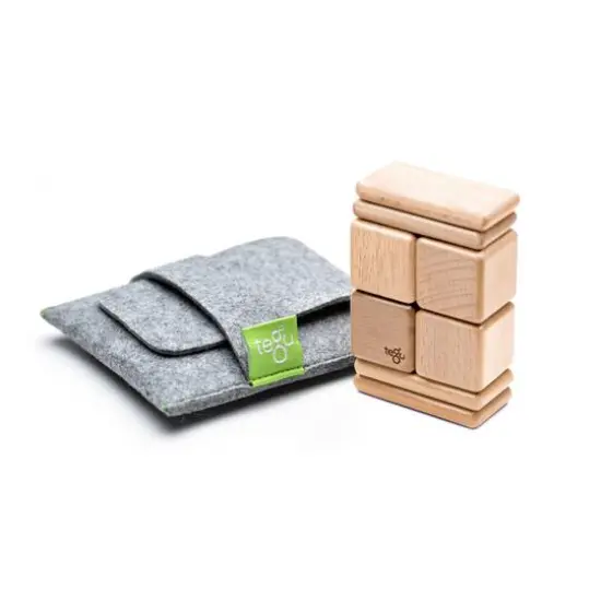 Tegu Natural Block Pocket Pouch Set {1}