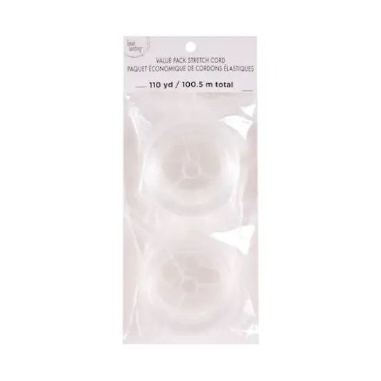 110 yd. Everyday Clear Stretch Lacing By Bead Landing&trade; {1}