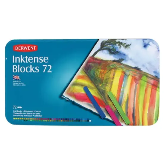 Derwent&reg; Inktense Block 72 Color Tin Set {3}