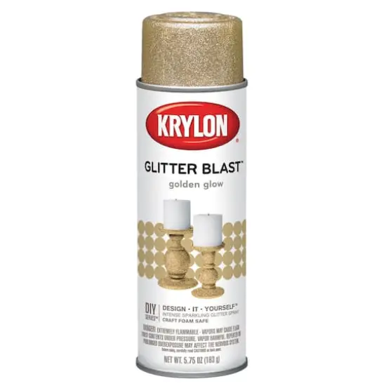 Krylon&reg; Glitter Blast&trade; Golden Glow {1}