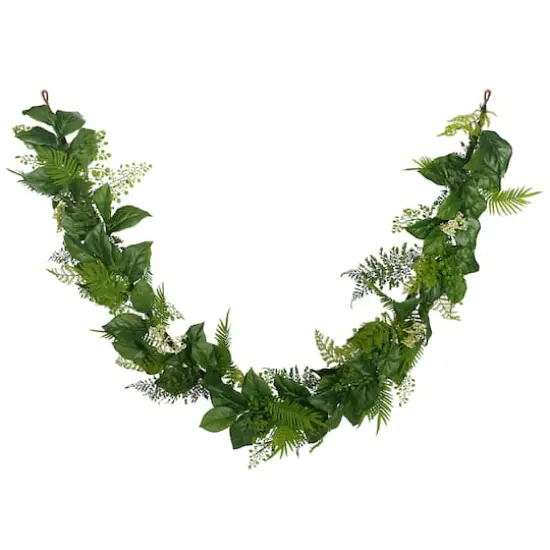 6ft. Mixed Lemon & Fern Leaf Garland by Ashland&reg; {1}