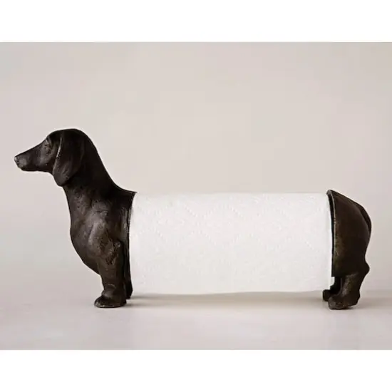Hello Honey&reg; Resin Dog Paper Towel Holder {3}