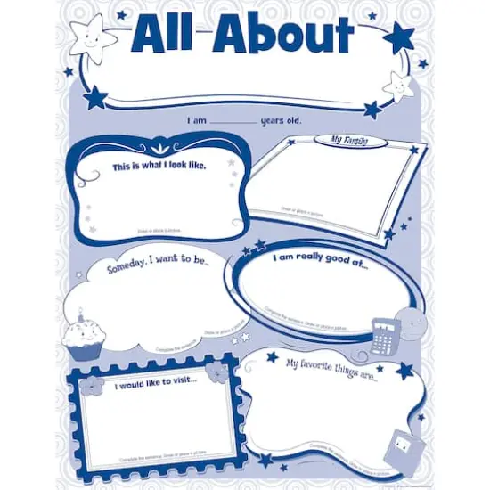 Teacher Created Resources VA: All About Me Poster Pack {1}