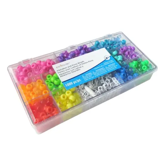 Alphabet & Pony Bead Box By Creatology&trade; {3}