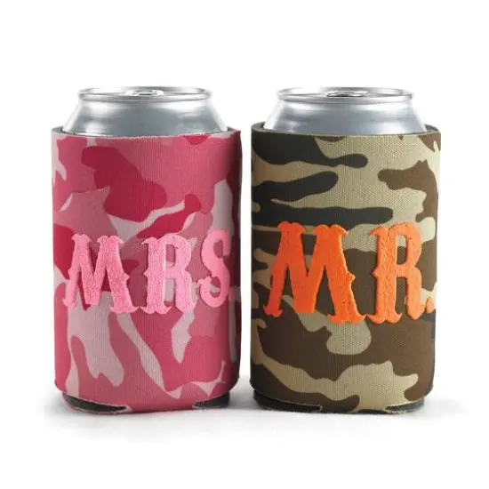 Hortense B. Hewitt Co. Mr. & Mrs. Camo Can Coolers {1}