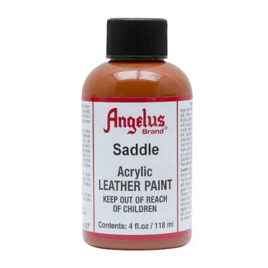 Angelus&reg; Acrylic Leather Paint, 4oz. Saddle {1}