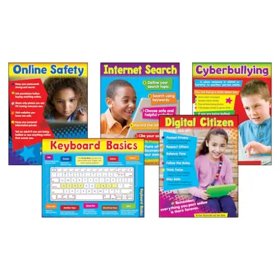 Technology Primary Learning Charts Combo Pack, Set of 5 {4}