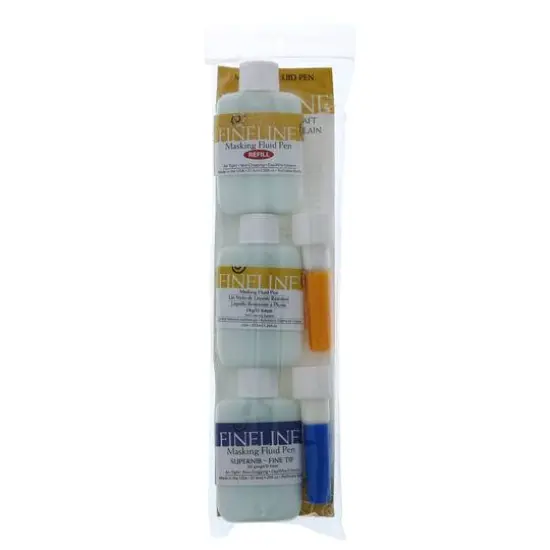 Fineline Masking Fluid Combo Set, 3 Pieces {1}