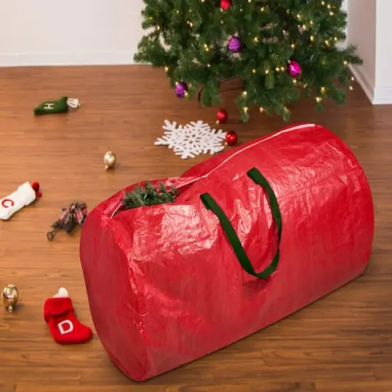 Honey Can Do Red Holiday Tree Storage Bag {3}