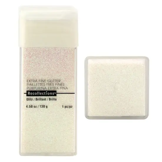 4.5oz. Extra Fine Glitter by Recollections&trade; Glitz {1}