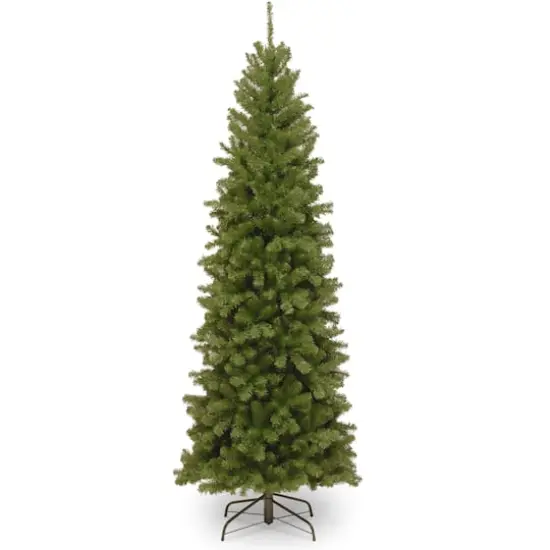 6.5ft. Unlit North Valley™ Spruce Pencil Slim Artificial Christmas Tree {1}
