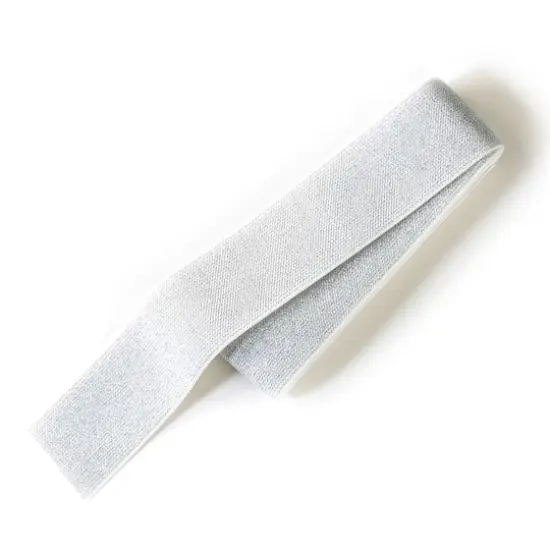 Silver Metallic Elastic Waistband By Loops & Threads&trade; {1}