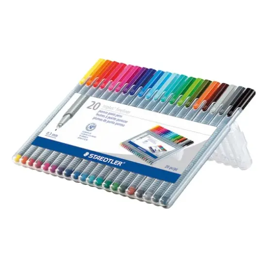 Staedtler&reg; Triplus&reg; Fineliners, 20 Count {5}