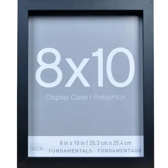 3 Pack Fundamentals 8" x 10" Black Shadow Boxes by Studio D&eacute;cor&reg; {3}
