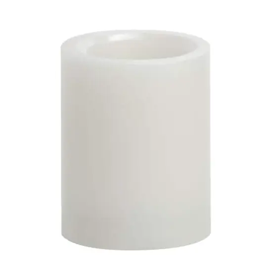 White 3" x 4" LED Pillar Candle By Ashland&reg; {1}