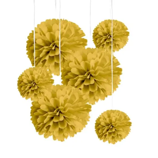 Gold Paper Pom Poms By Celebrate It&trade; {5}