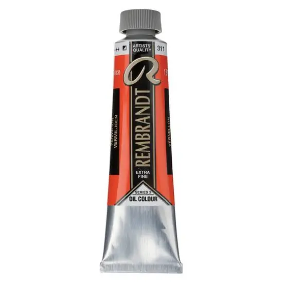Rembrandt&reg; Artists' Oil Colour, 40mL Vermilion {1}