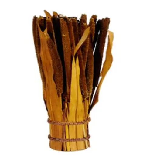 22" Artificial Pearl Millet Standing Bun Autumn Thanksgiving Table Top Decoration {1}