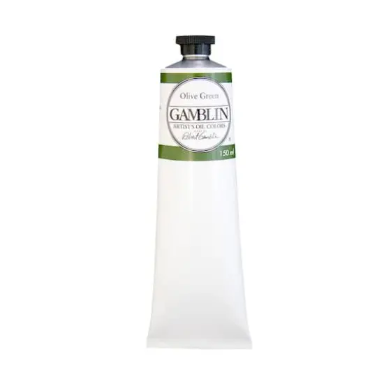 Gamblin 150mL Artist Grade Oil Colors Olive Green {1}