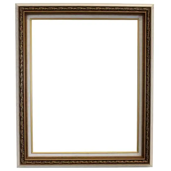 16" x 20" White Crackle Open Back Frame by Studio D&eacute;cor&reg; {1}