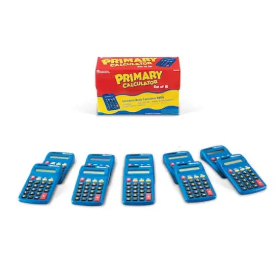 Primary Calculator Set of 10 {5}