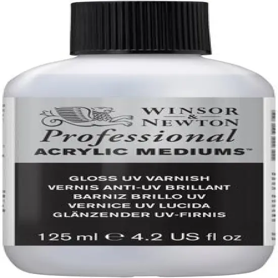 Winsor & Newton® Professional Acrylic Medium, Gloss UV Varnish {1}