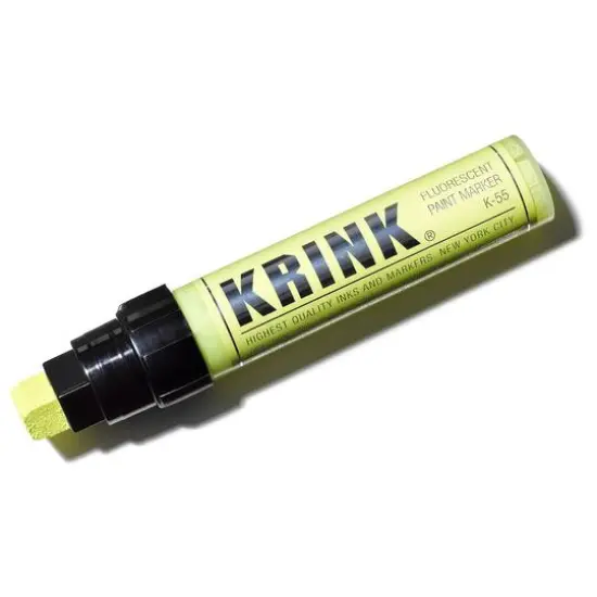 Krink&reg; K-55 Acrylic Paint Marker Fluorescent Yellow {1}