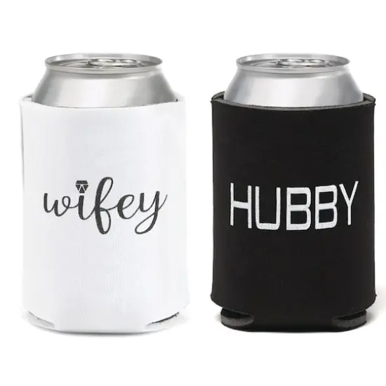 Hortense B. Hewitt Co. Wifey & Hubby Can Coolers {1}