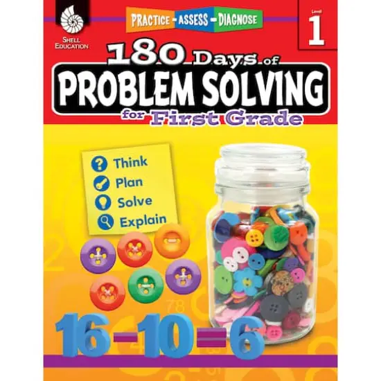 180 Days of Problem Solving Book, Grade 1 {1}