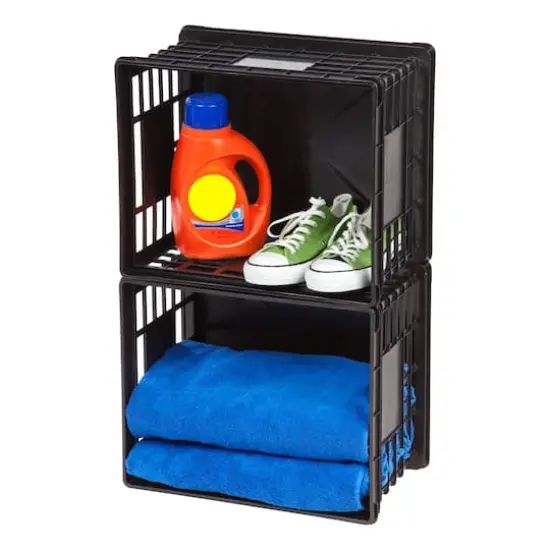 Iris&reg; Black Letter/Legal File Crate, 3 Pack {3}