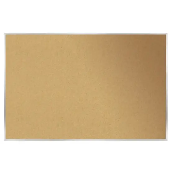 Ghent Aluminum Frame Corkboard, 24" x 36" {1}