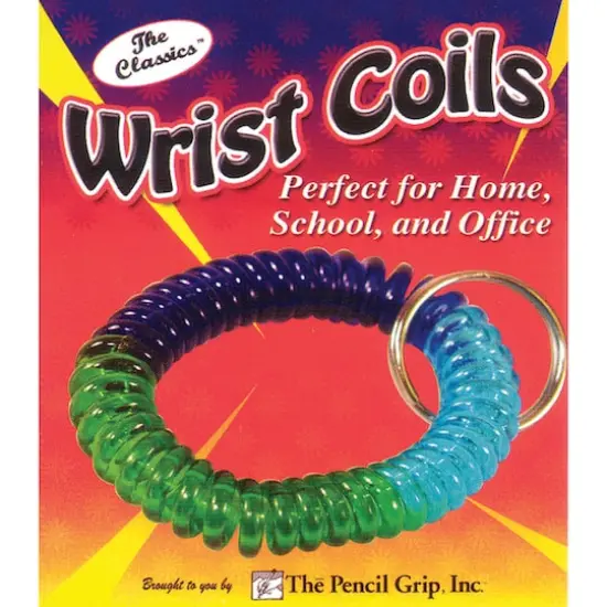 The Pencil Grip&trade; Tricolor Wrist Coil, 12ct. {1}