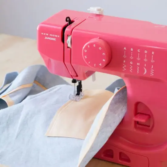 Janome&reg; Pink Lightning Portable Sewing Machine {3}