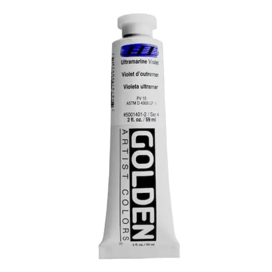 Golden&reg; 2oz. Heavy Body Acrylic Paint Ultramarine Violet {1}
