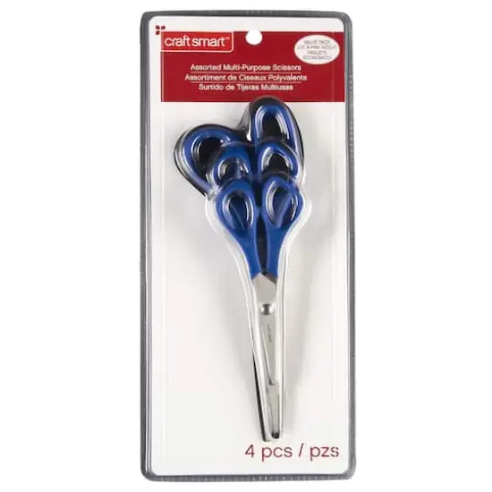 Multi-Purpose Scissors Value Pack by Craft Smart&trade; {4}