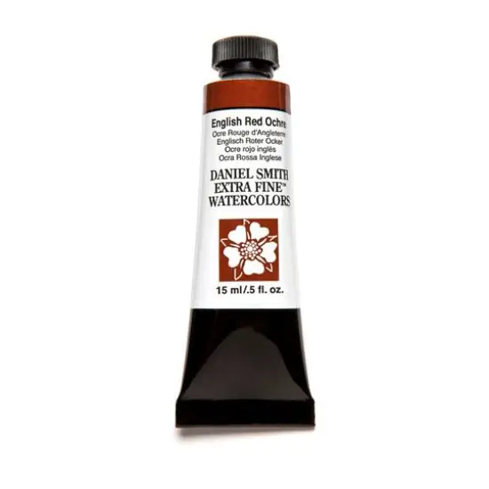 Daniel Smith Extra Fine&trade; Watercolor Paint, 15mL English Red Ochre {1}
