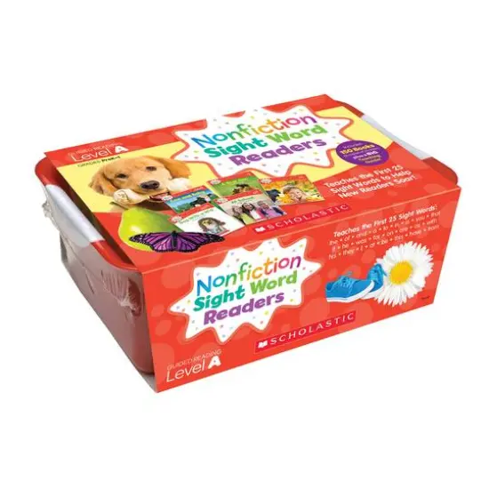 Nonfiction Sight Word Readers Classroom Tub, Level A {1}