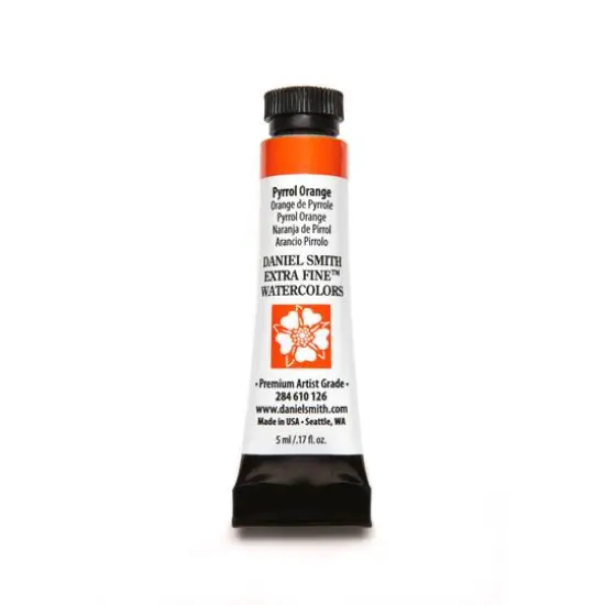 Daniel Smith Extra Fine&trade; Watercolor, 5mL Pyrrol Orange {1}