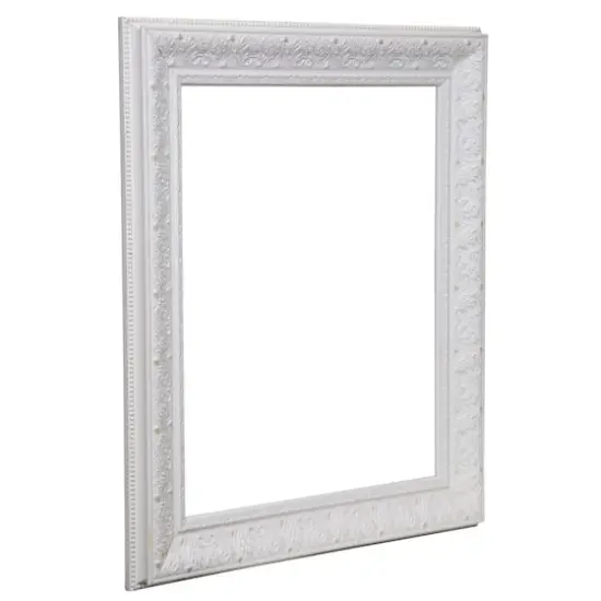 Wide Whitewashed Open Back Frame, 16" x 20" By Studio D&eacute;cor&reg; {4}